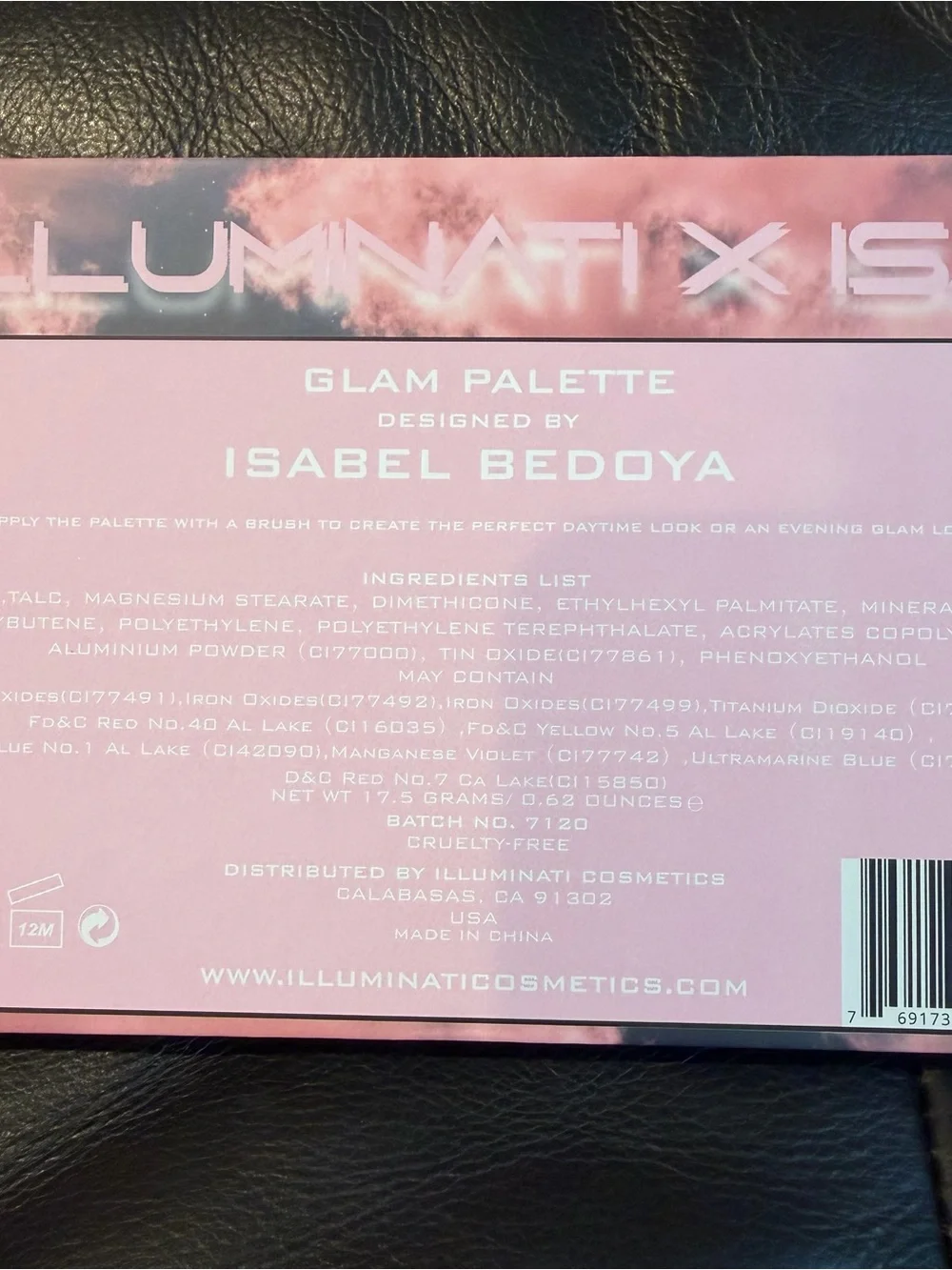 Illuminati X Isa Eyeshadow Palette by Isabel Bedoya